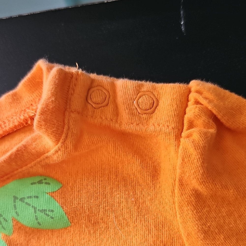 Jumping Beans Orange Pumpkin Top - Picture 2 of 3